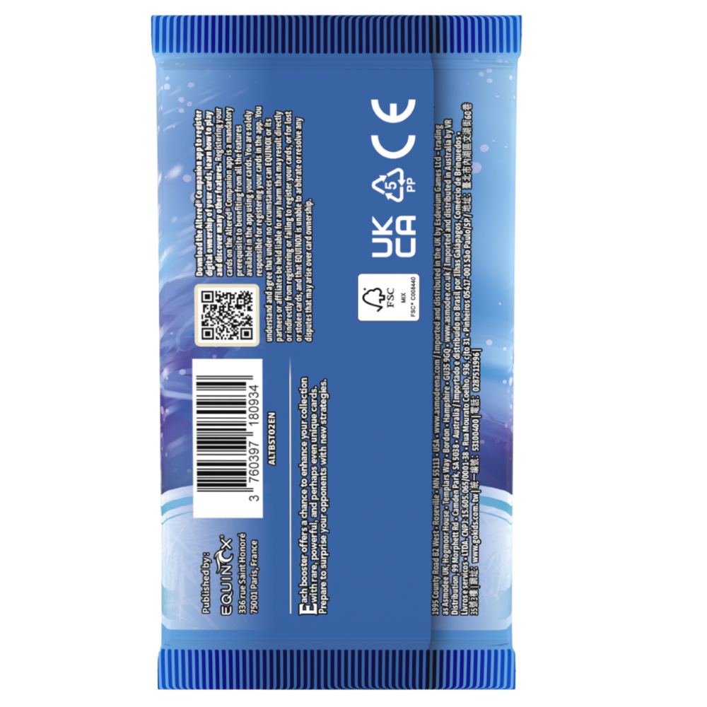 Altered TCG – Trial by Frost Booster Pack