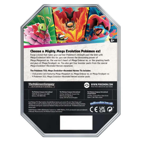 Ascended Heroes – Mega Emboar ex Tin (ENG)