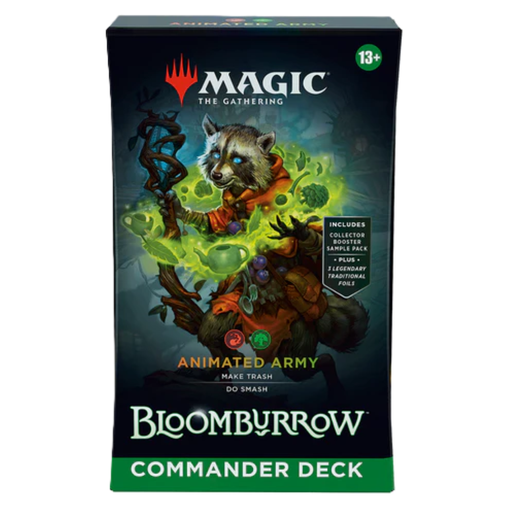 Magic The Gathering – Bloomburrow Animated Army Commander Deck