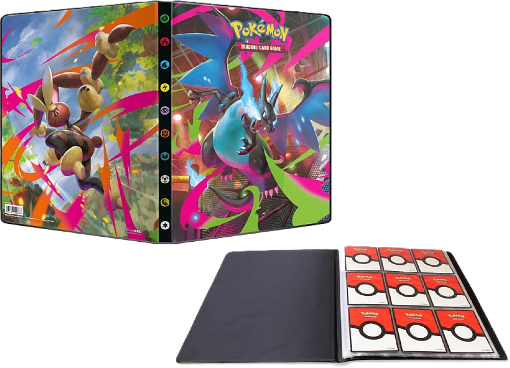 Ultra PRO – Pokémon Mega Evolution: Phantasmal Flames 9-Pocket Portfolio