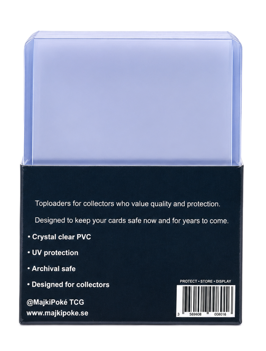 MajkiPoké TCG – Premium Toploaders 25-Pack