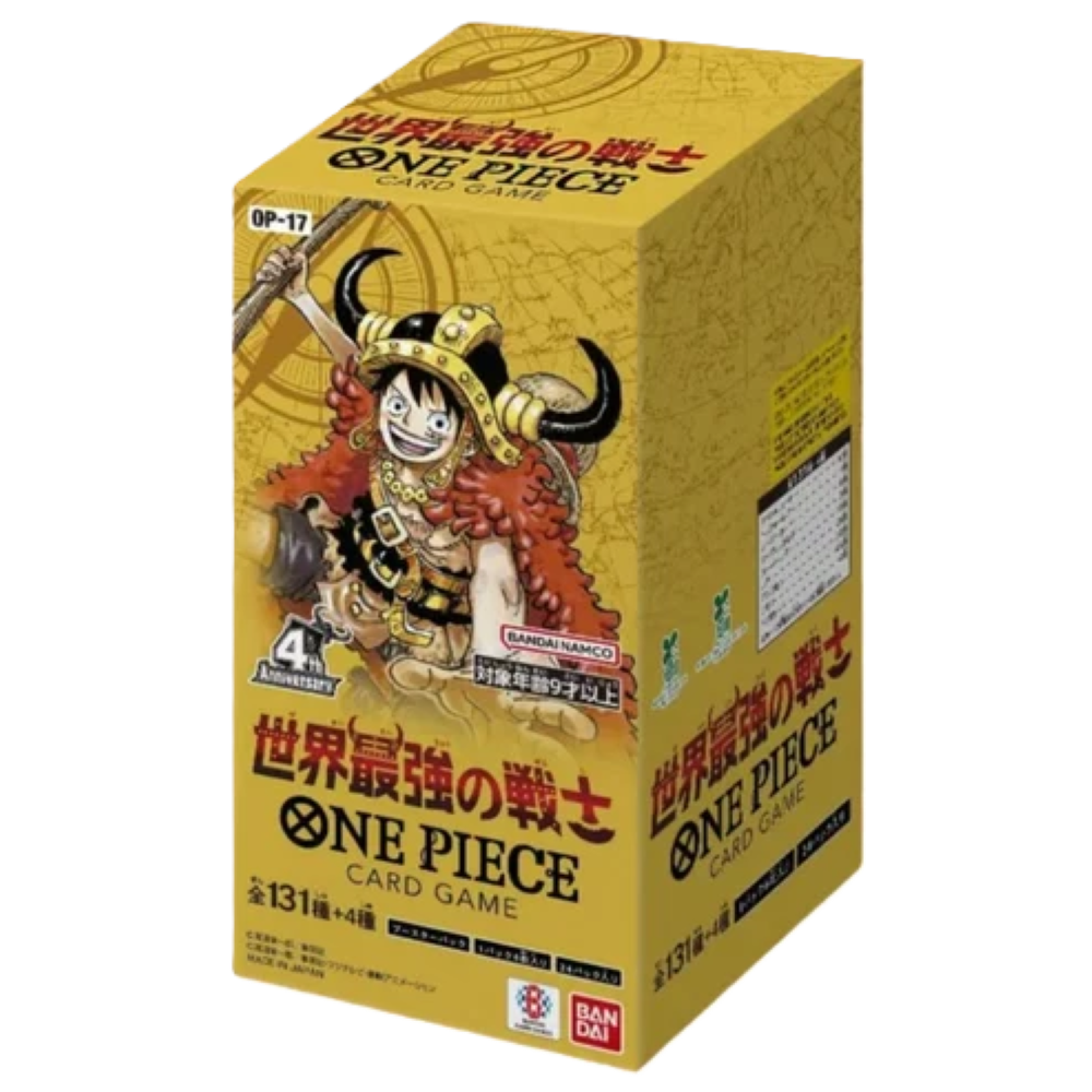 OP-17 The World's Strongest Warriors – Booster Box (JP)