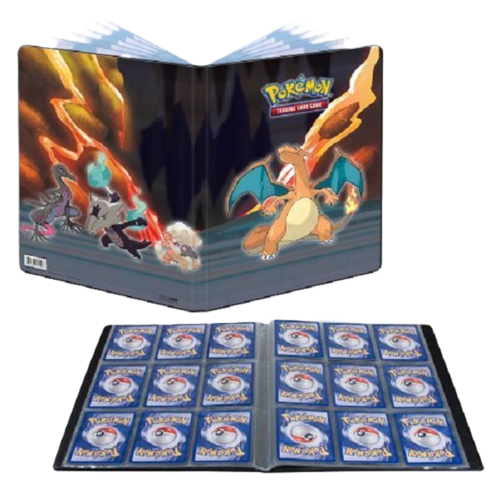 Ultra PRO – Pokémon Gallery Series: Scorching Summit 9-Pocket Portfolio