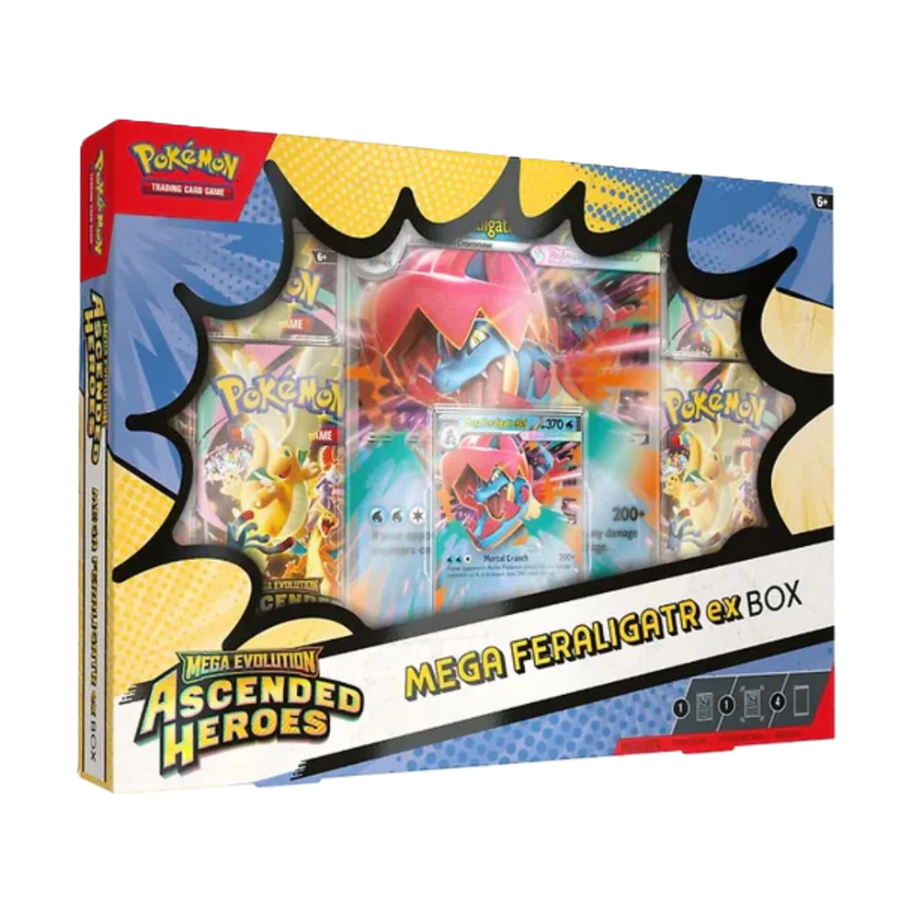 Ascended Heroes – Feraligatr ex Collection Box (ENG)