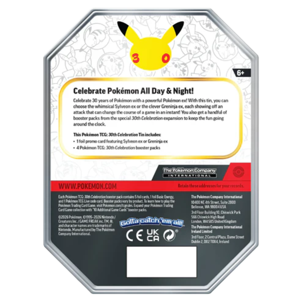 30th Celebration – Greninja ex Tin (ENG)