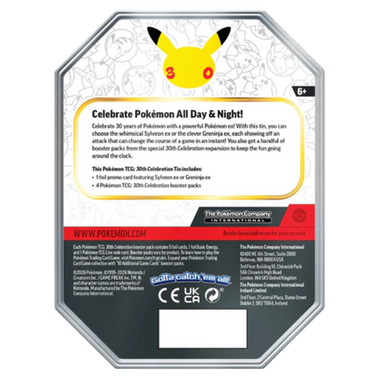 30th Celebration – Sylveon ex Tin (ENG)