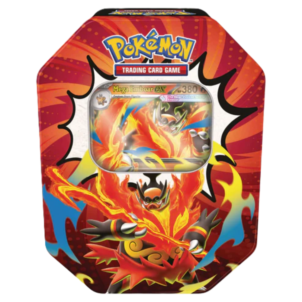 Mega Evolution – Ascended Heroes Mega Emboar ex Tin (ENG)