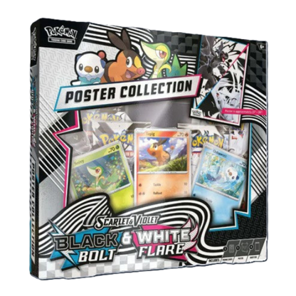 Black Bolt &amp; White Flare : Unova Poster Collection Box - Pokemon TCG