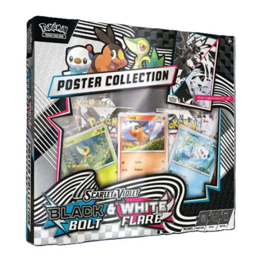 Black Bolt &amp; White Flare : Unova Poster Collection Box - Pokemon TCG