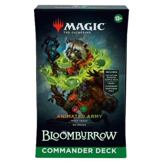 Magic The Gathering – Bloomburrow Animated Army Commander Deck