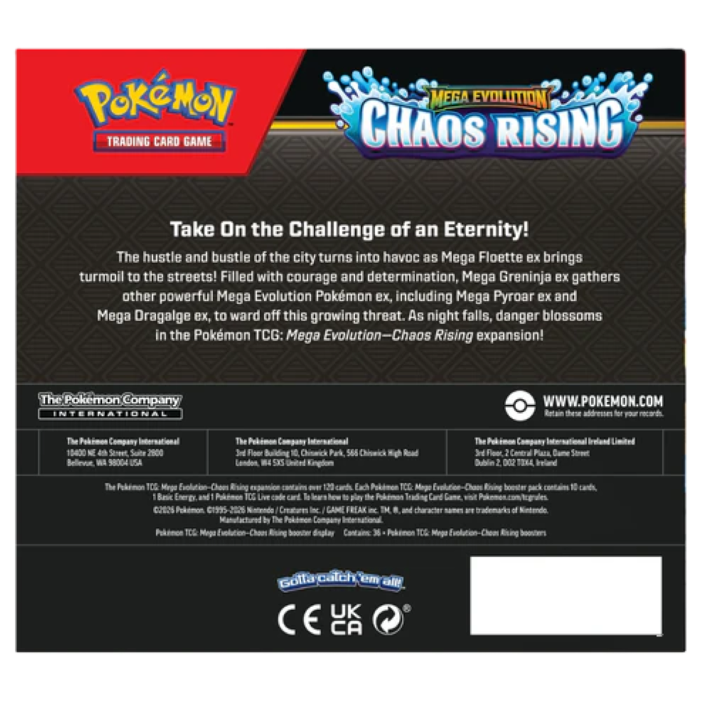 Chaos Rising – Booster Display (ENG)