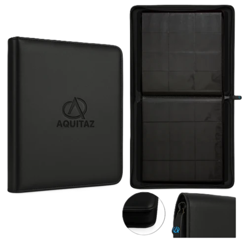 Aquitaz – Collector Card Sleeve Binder 12-Pocket 480 Cards