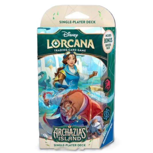Disney Lorcana – Archazia’s Island Starter Deck Belle & Beast (ENG)