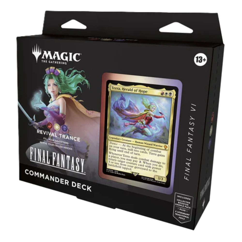 Magic The Gathering – Final Fantasy Revival Trance Commander Deck