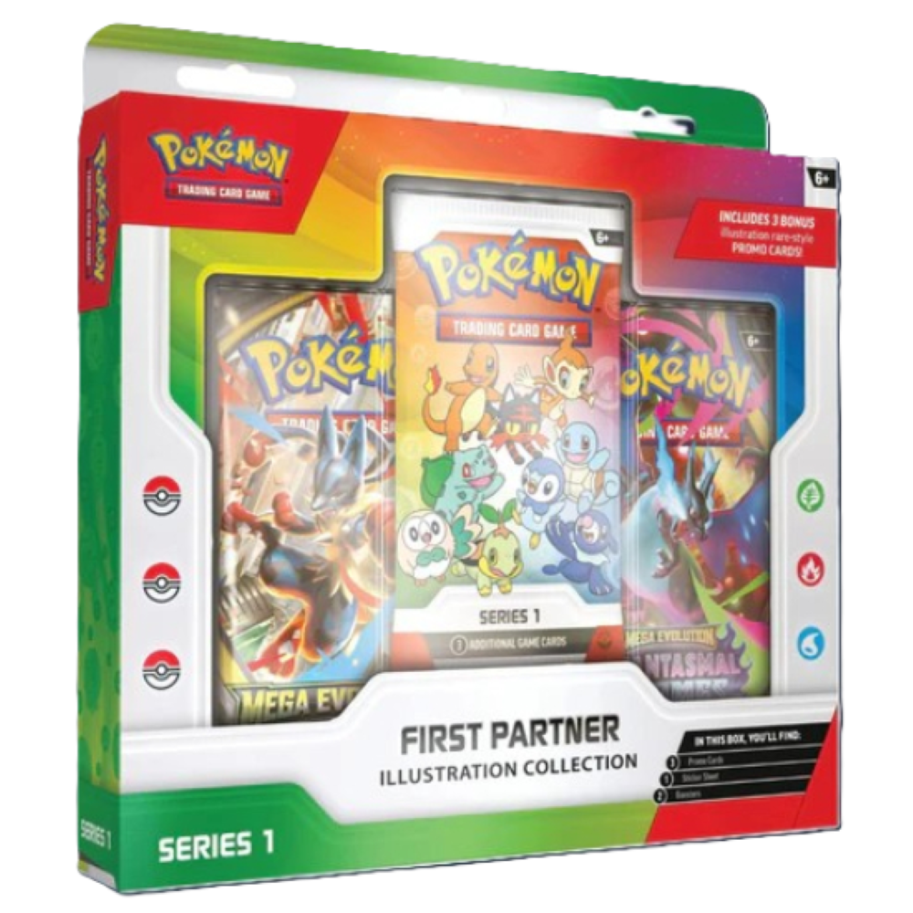 First Partner Illustration Series 1 – Collection Box (ENG)