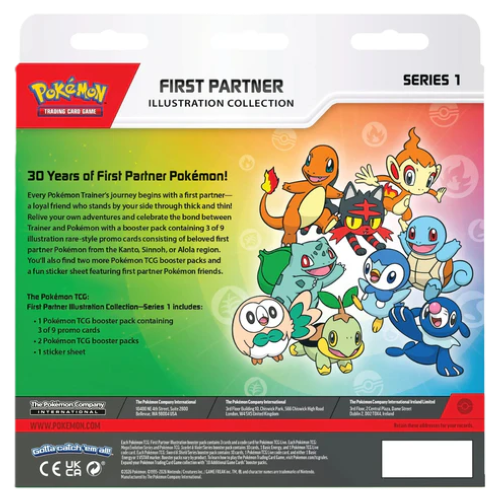 First Partner Illustration Series 1 – Collection Box (ENG)