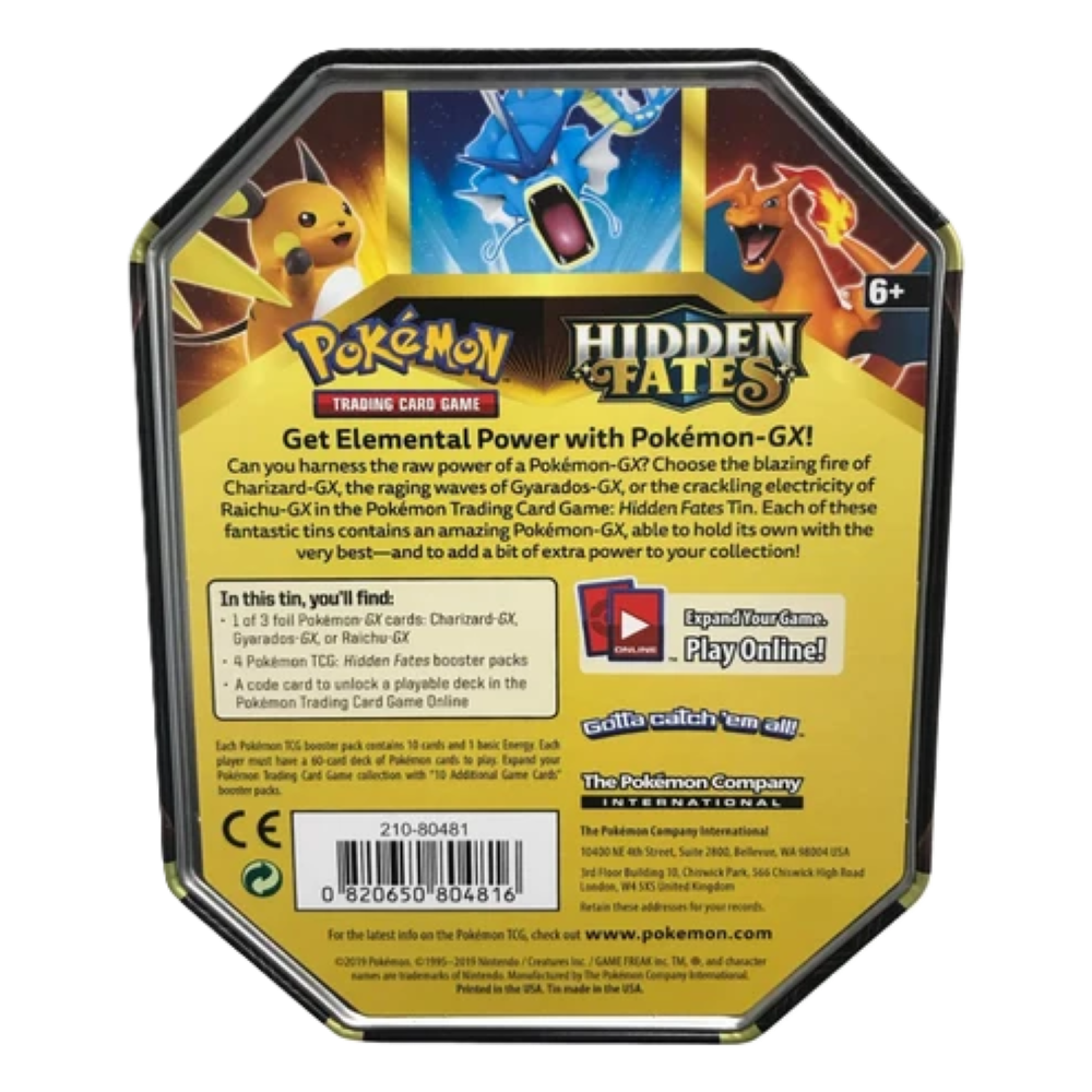 Hidden Fates – Gyarados GX Tin (ENG)