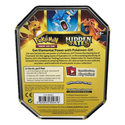 Hidden Fates – Gyarados GX Tin (ENG)