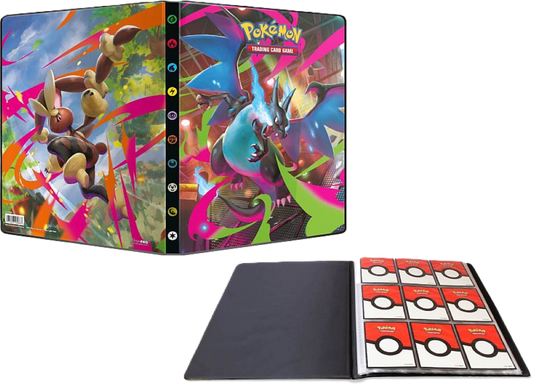 Ultra PRO – Pokémon Mega Evolution: Phantasmal Flames 9-Pocket Portfolio