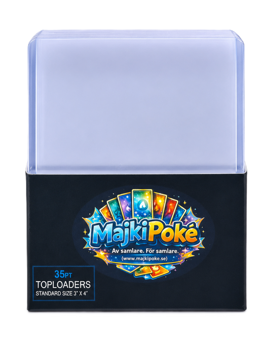 MajkiPoké TCG – Premium Toploaders 25-Pack