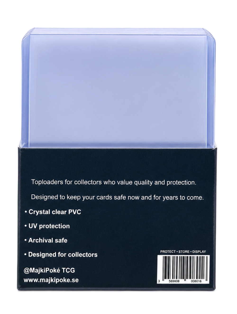 MajkiPoké – Premium Toploaders 25-Pack