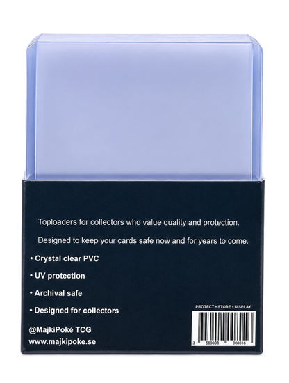 MajkiPoké – Premium Toploaders 25-Pack