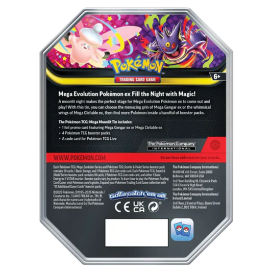 Mega Evolution – Mega Clefable ex Tin (ENG)