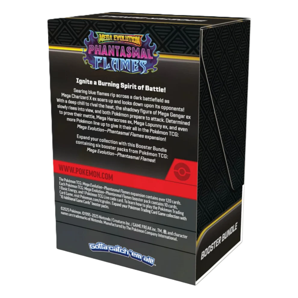 Phantasmal Flames : Booster Bundle - Pokemon TCG