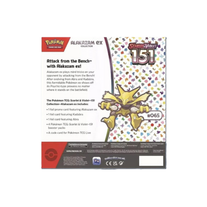 151 Alakazam EX – Collection Box (ENG)