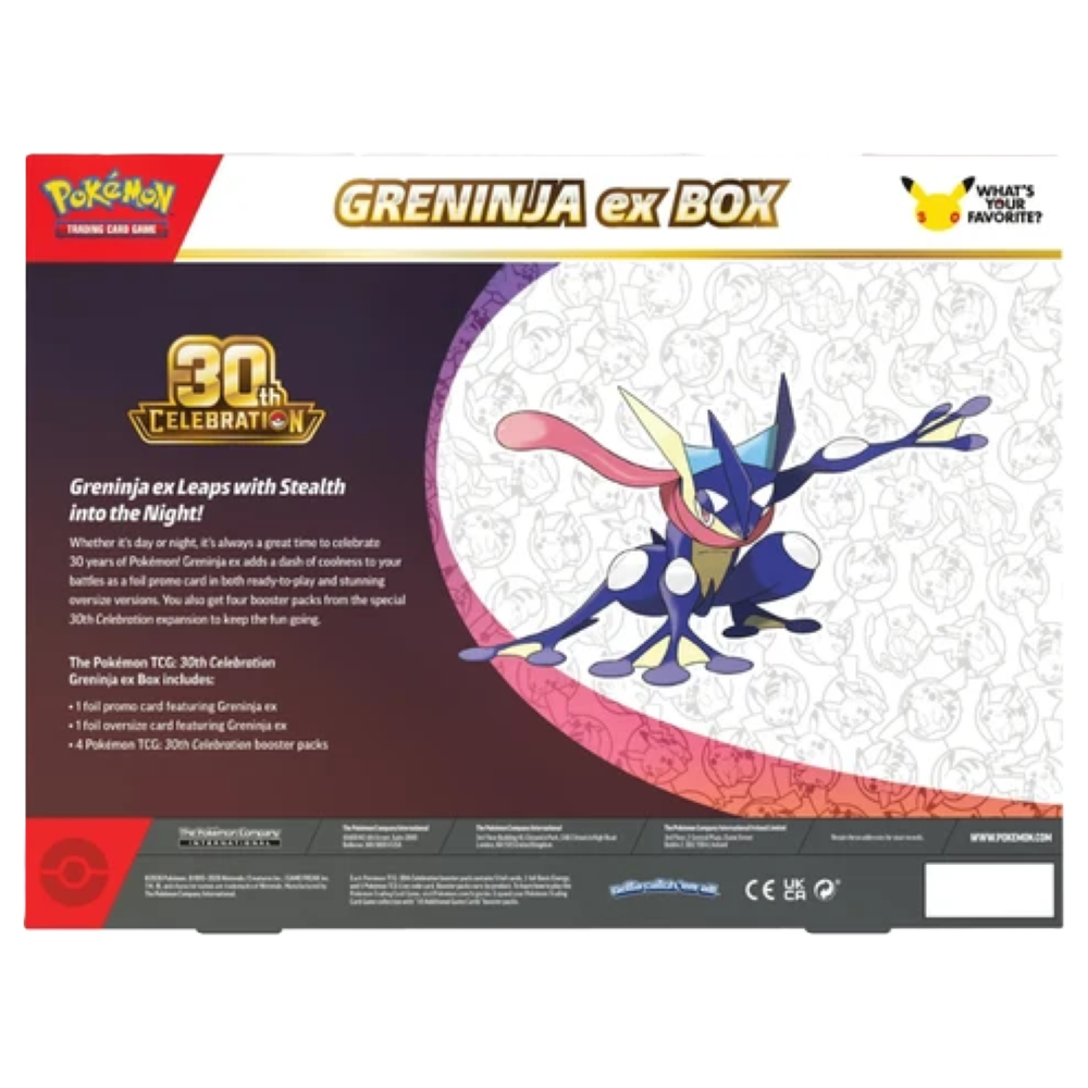 30th Celebration – Greninja ex Box (ENG)