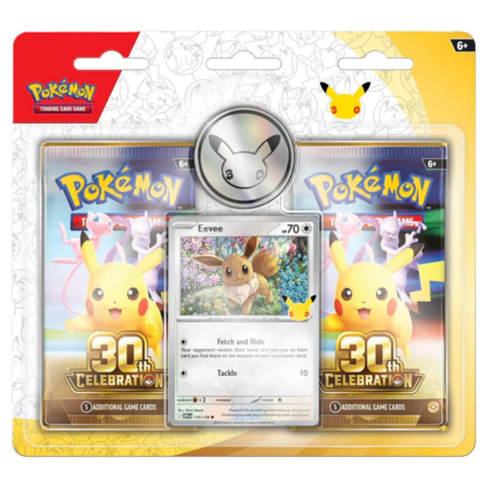 30th Celebration – Checklane Blister Eevee (ENG)
