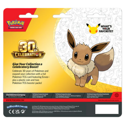30th Celebration – Checklane Blister Eevee (ENG)