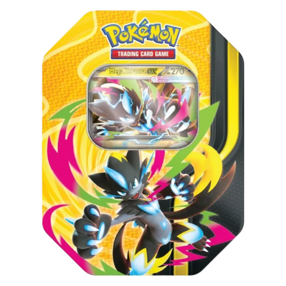 Mega Forces – Mega Zeraora ex Tin (ENG)