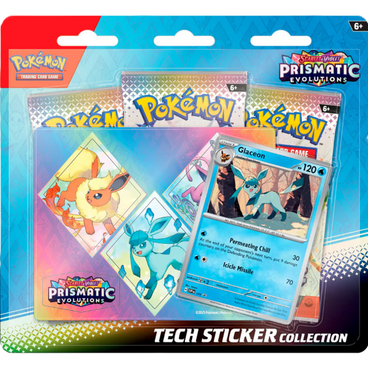 Prismatic Evolutions – Tech Sticker Collection Glaceon (ENG)