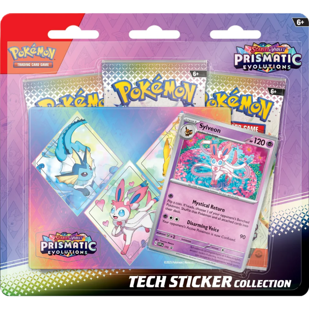 Prismatic Evolutions – Tech Sticker Collection Sylveon (ENG)