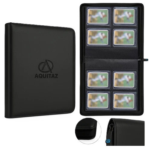 Aquitaz – Collector Toploader Binder 4-Pocket 128 Cards