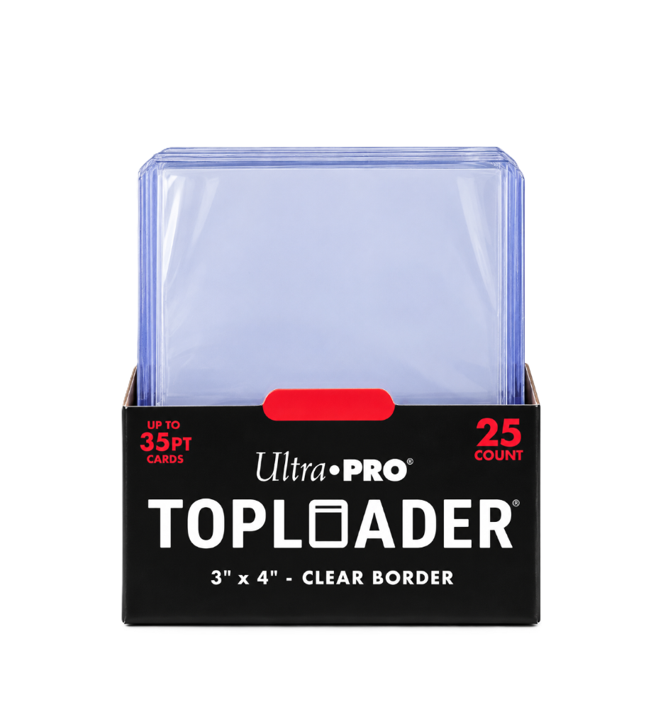 Ultra PRO – Regular Toploaders 25-Pack