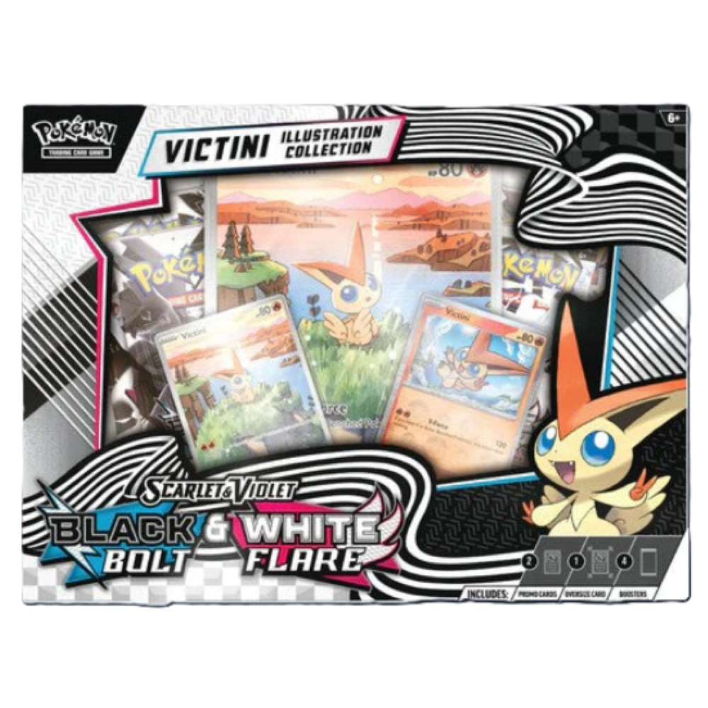 Black Bolt & White Flare – Unova Victini Illustration Collection Box (ENG)
