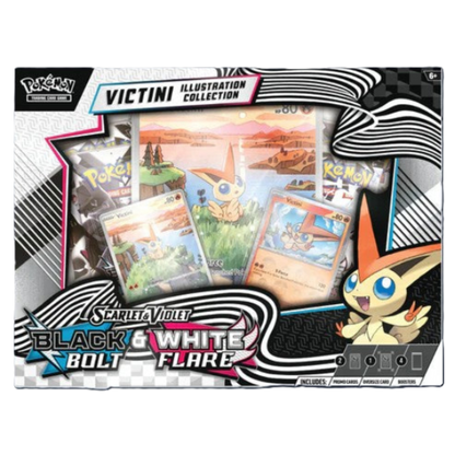 Black Bolt & White Flare – Unova Victini Illustration Collection Box (ENG)