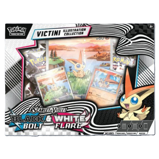 Black Bolt & White Flare – Unova Victini Illustration Collection Box (ENG)
