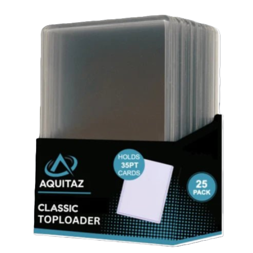 Aquitaz: Classic Toploader 3x4 Clear - 25-pack
