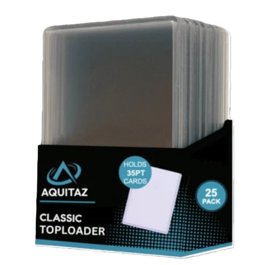 Aquitaz: Classic Toploader 3x4 Clear - 25-pack