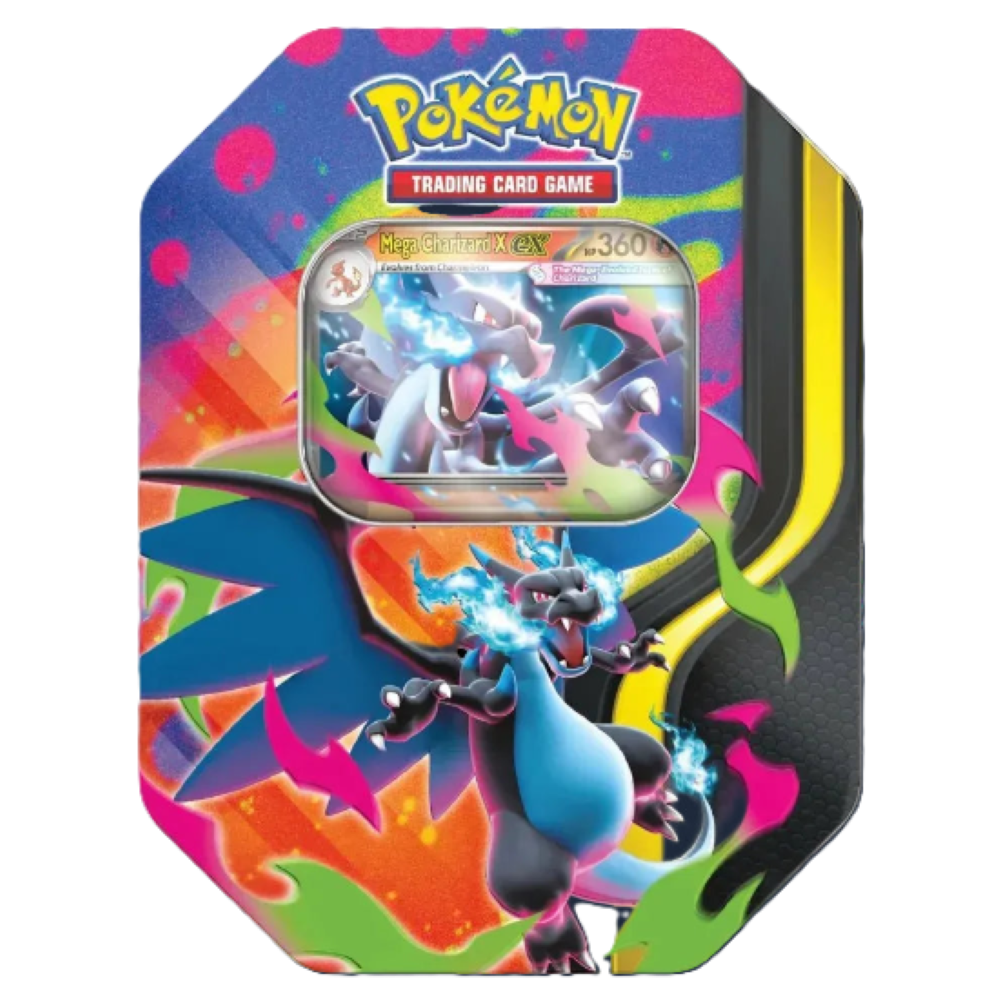 Mega Evolution – Mega Charizard X Tin (ENG)