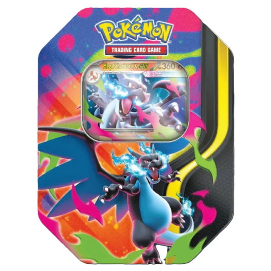 Mega Evolution – Mega Charizard X Tin (ENG)