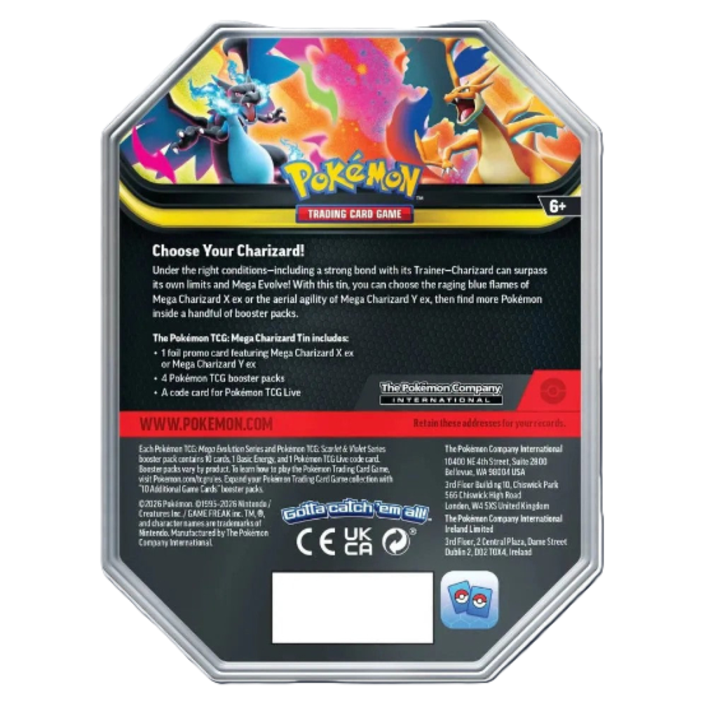 Mega Evolution – Mega Charizard Y Tin (ENG)
