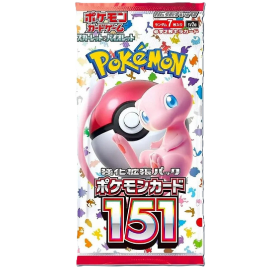 151 : Booster Pack - Pokemon TCG (Japanese)