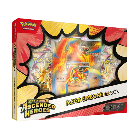 Ascended Heroes – Mega Emboar ex Collection Box (ENG)