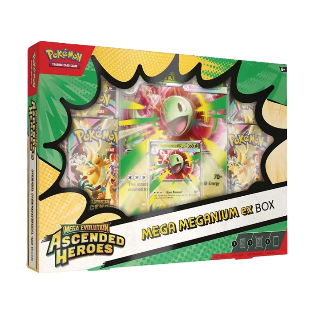 Ascended Heroes – Mega Meganium ex Collection Box (ENG)