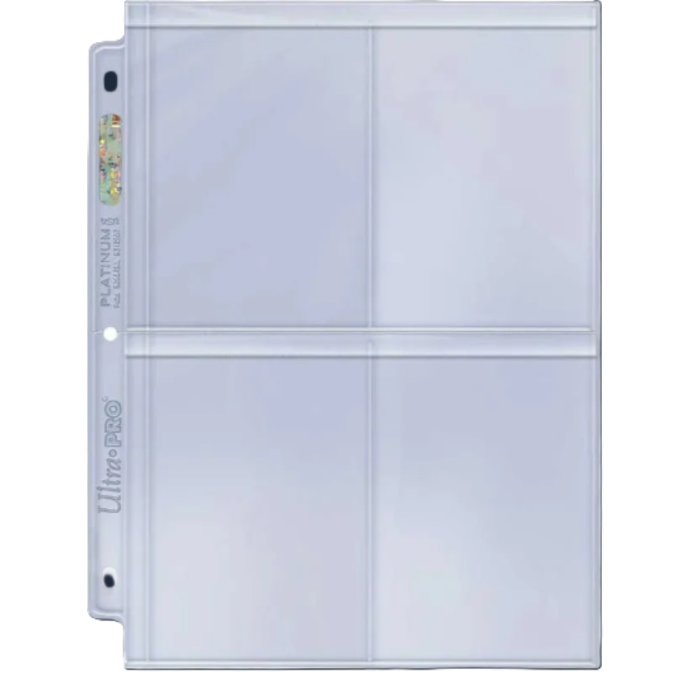 Ultra PRO – Platinum Secure Page 4-Pocket Toploader