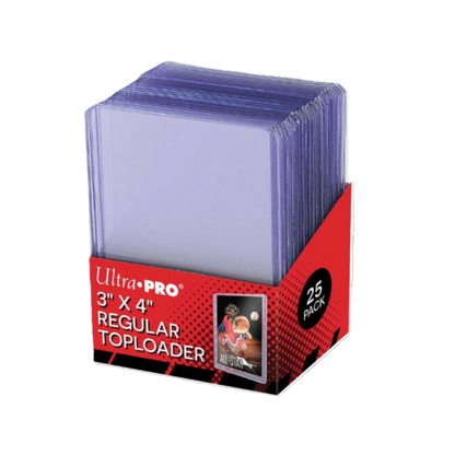 Ultra PRO – Regular Toploaders 25-Pack